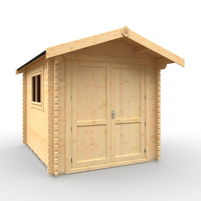 The Rayner Tongue & Groove Log Cabin 10x8w