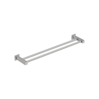 2 Double Wall Mounted Towel Bar