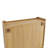 Vintage Double Glass Door Wall Cabinet With 3-Tier Storage And Towel Rack For Bathroom Kitchen Dining Room-1548505941