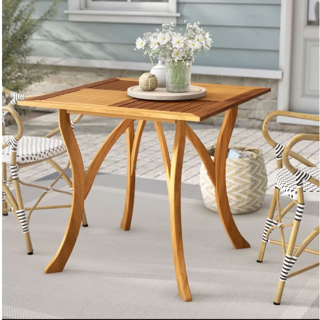 Brizio Solid Wood Dining Table,Patio Table,Coffee Table , Brown Patina