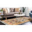Tapis bleu / jaune Lerma-22506275