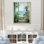«Tropical Windows To The Beach II - Coastal Windows», art mural