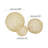 Cosmoliving By Cosmopolitan 3-Piece Gold Metal Sculpture