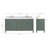 Grevera 73" Double Bathroom Vanity Set-121089516