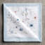 Serviettes de table Maison d'Hermine Ice Florals 100 % coton - 51 x 51 cm