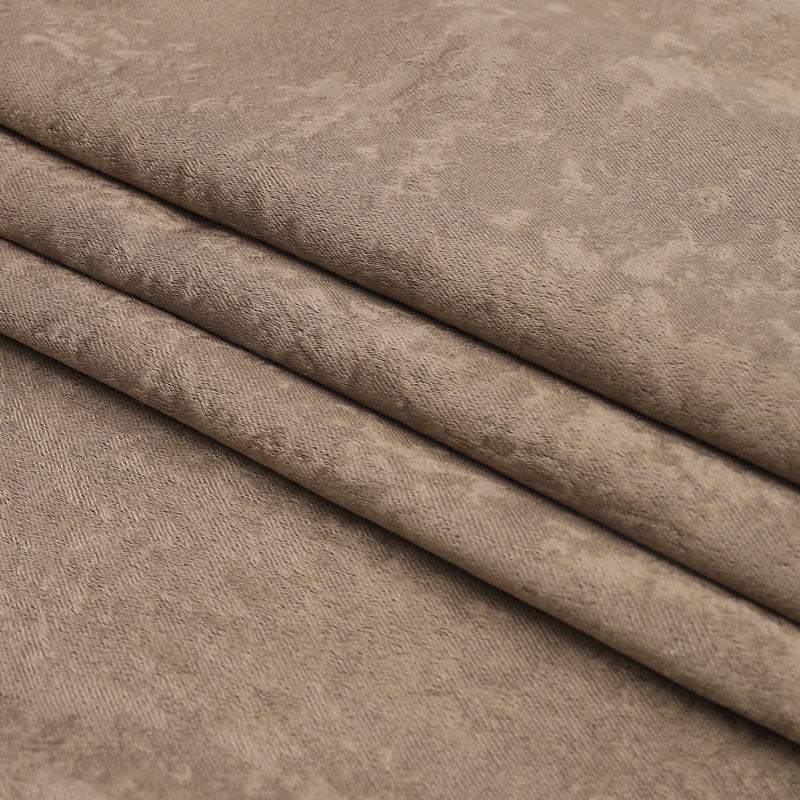 Eruh Semi Sheer Curtain Pair, Taupe
