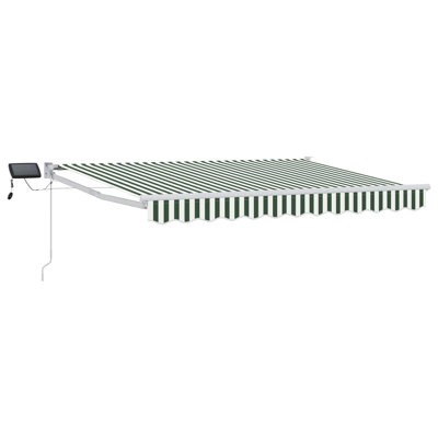 VidaXL Polyester Cover Retractable Patio Awning