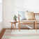Daphne Stripe Sky Handwoven Cotton Rug