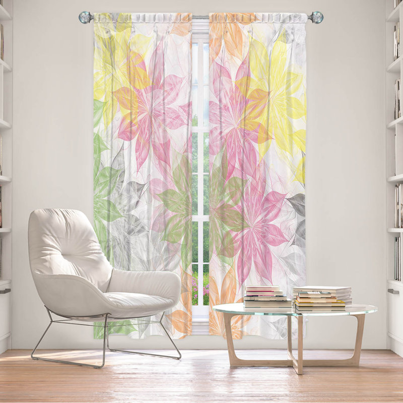 Rookwood Room Darkening Curtain Pair, 20" W x 52" L