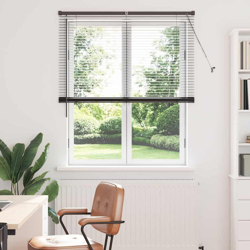 Horizontal/Venetian blind, Black, 175cm L x 110cm W