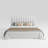 Modern Velvet Upholstered Platform Bed with Headboard, No Box Spring Needed-1107516018-1138839784