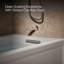 Archer® 66 po x 32 po à bain intégré Bubblemassage ™ avec drain à gauche-40236880-65089895