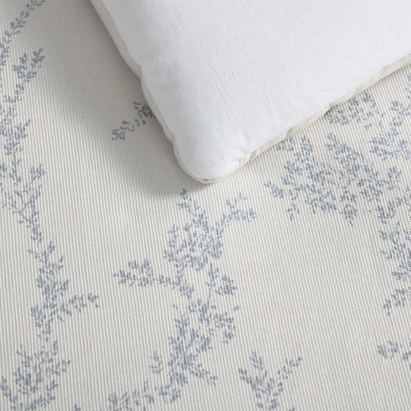 Ensemble d'édredon en coton Vera Wang, Édredon pour grand lit + 2 taies décoratives
