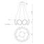 Oros 8 - Light LED Chandelier-64113291