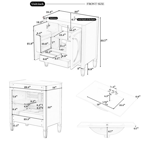 Dimensions du produit