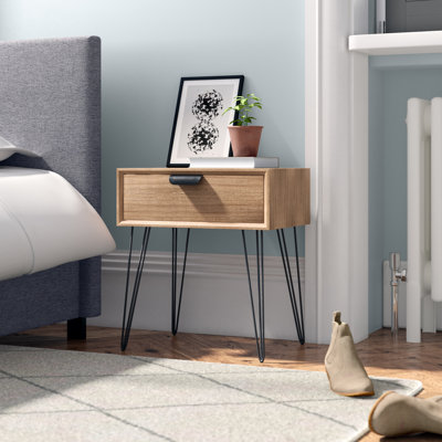 Lilot 48cm W Bedside Table