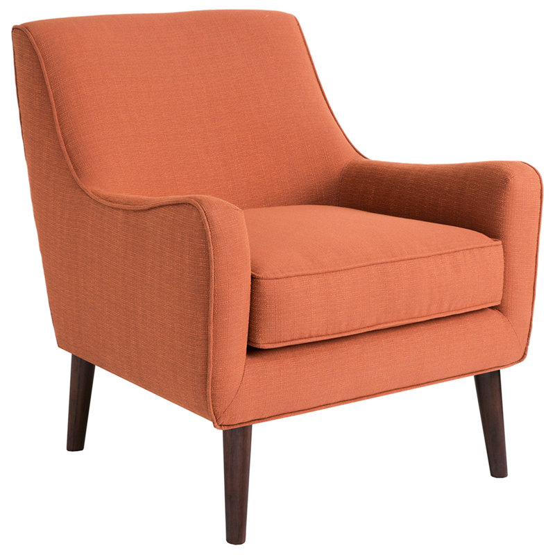Fauteuil d'appoint Burnt Orange, Orange brûlé