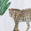 Tabouret de jardin en céramique 13 x 13 x 18 po, table d'appoint à thème jungle