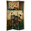 72" x 48" Japanese Double Sided Figures 3 Panel Room Divider
