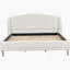 Lit plateforme tapissier Romano Boucle-1052123205