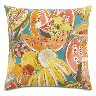 Belize Cotton Throw Pillow