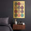 « Kitchen Garden Points 2 » de Melissa Averinos, décor mural en métal doré, 40,6 cm x 61 cm-714969211