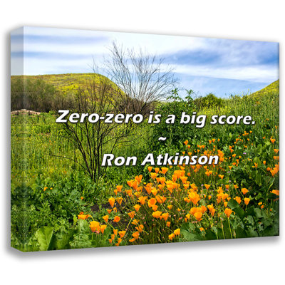 Citation de Ron Atkinson: Zéro-zéro est un gros score.