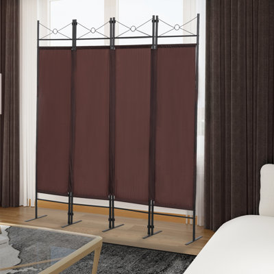 Paravent pliable à 4 panneaux l 63 po x 71 po Nordberg