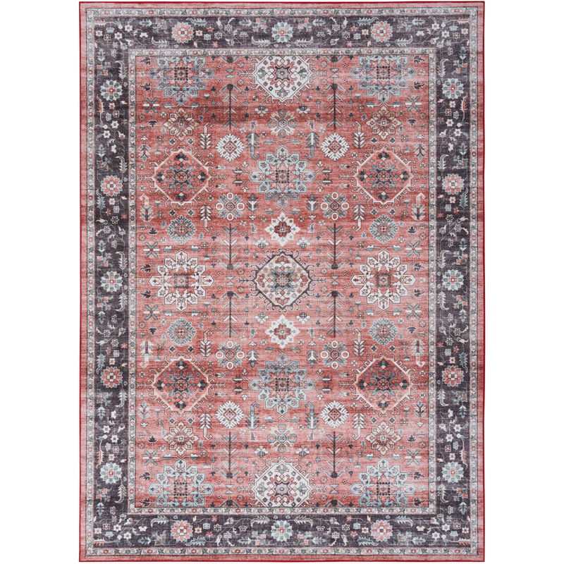 Oriental Indoor Rug, Rectangle 5' x 7'