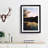 Reflection of the Clouds and Mountains - Picture Frame Painting Print-56925199-56925198