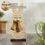 Lapin de printemps en bois 13 x 5,25 x 2,25