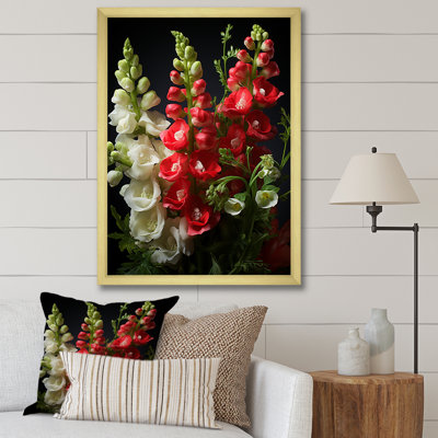 Snapdragons Serenade 1 - Snapdragons Wall Art