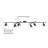 64.25'' 6 -Light Fixed Track Track Kit with Dimmable and Adjustable Head
