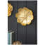 Accents muraux suspendus S / 2 or rose