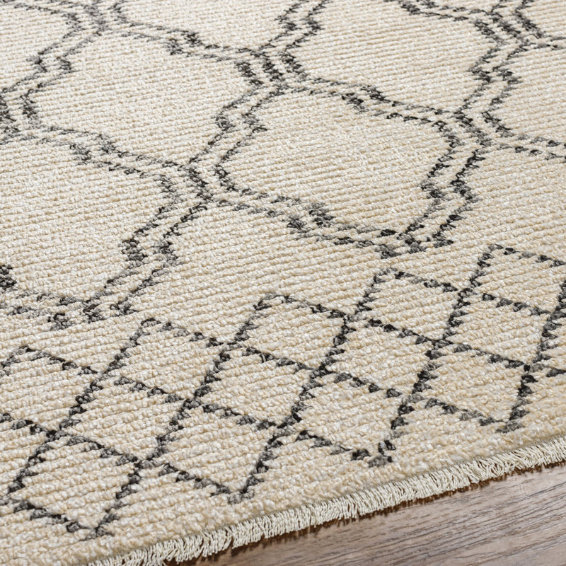 Anfriede Geometric Indoor Rug, Runner 2'7" x 7'7"