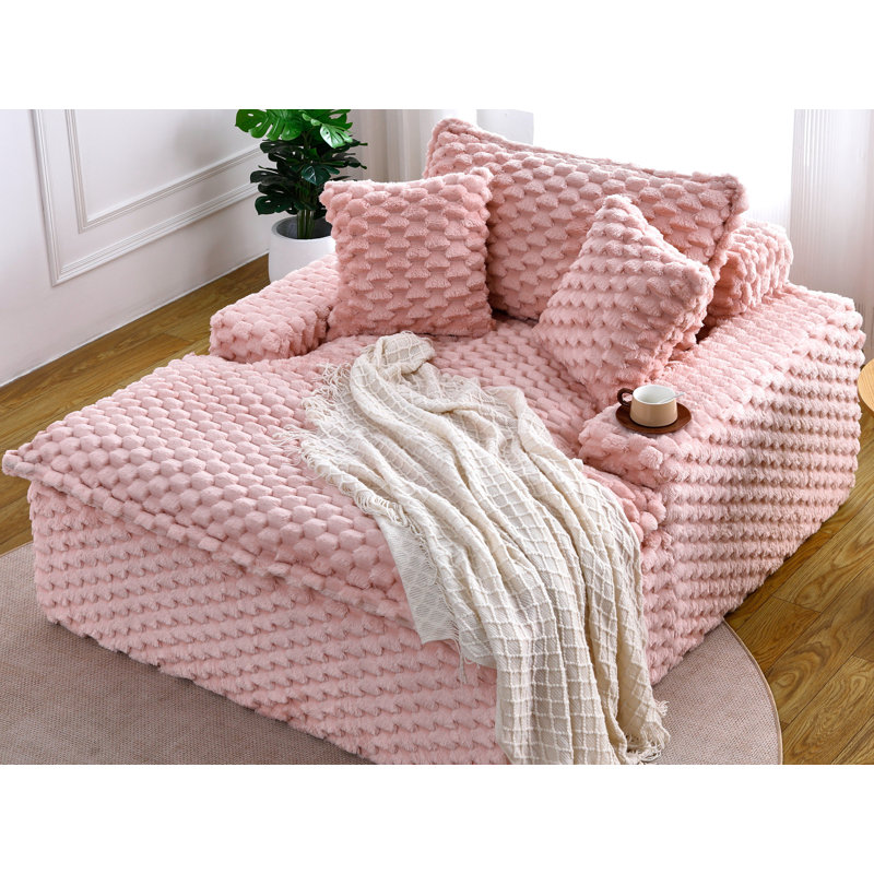 Flâneuse rembourrée, Rose