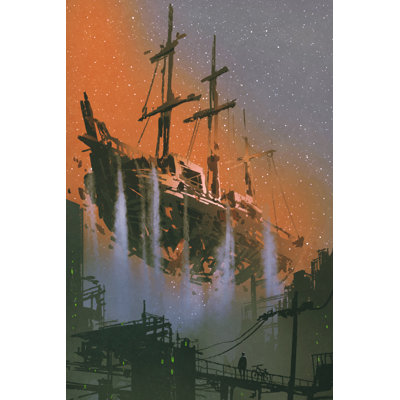 Bateau pirate Chemisier par Grandfailure