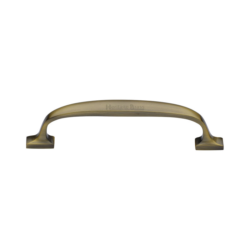 Heritage Brass Heritage Cabinet Pull Durham Design 12.8cm CTC, Antique Brass