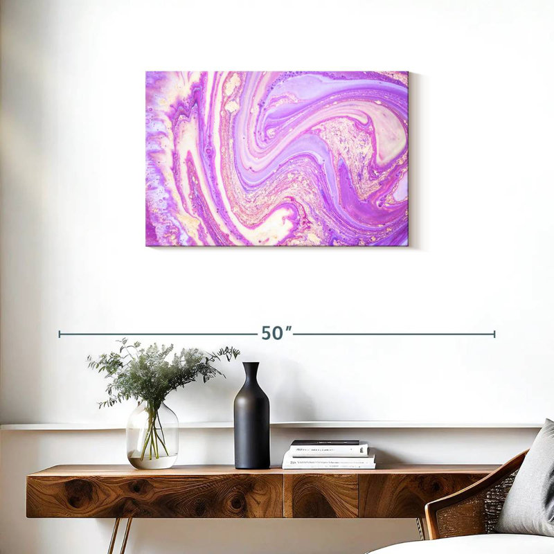 Avery abstrait oriental antique, H 20 po x l 30 po