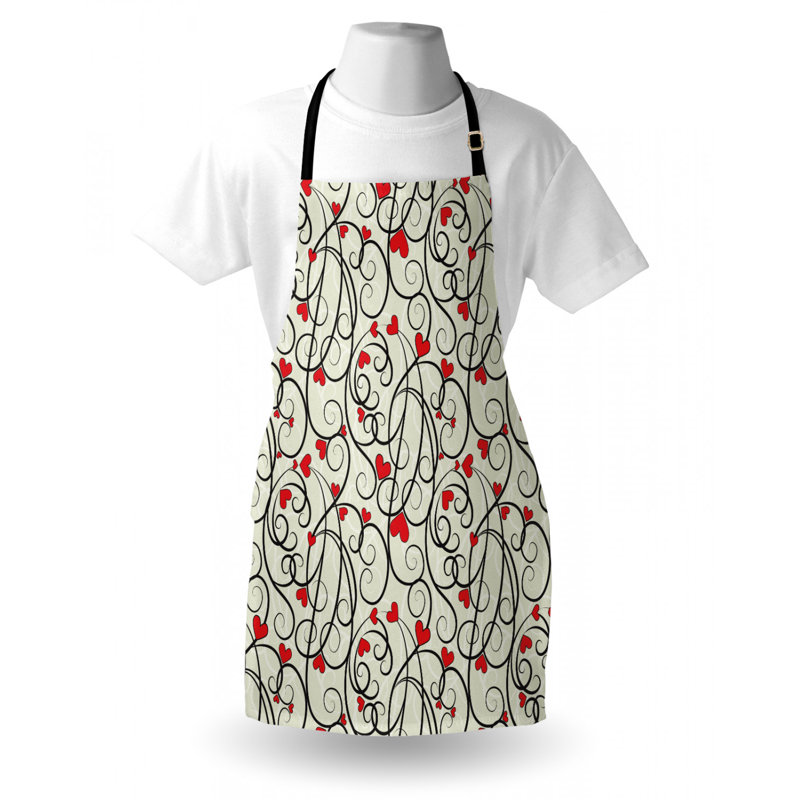 Valentine's Day Bib Apron