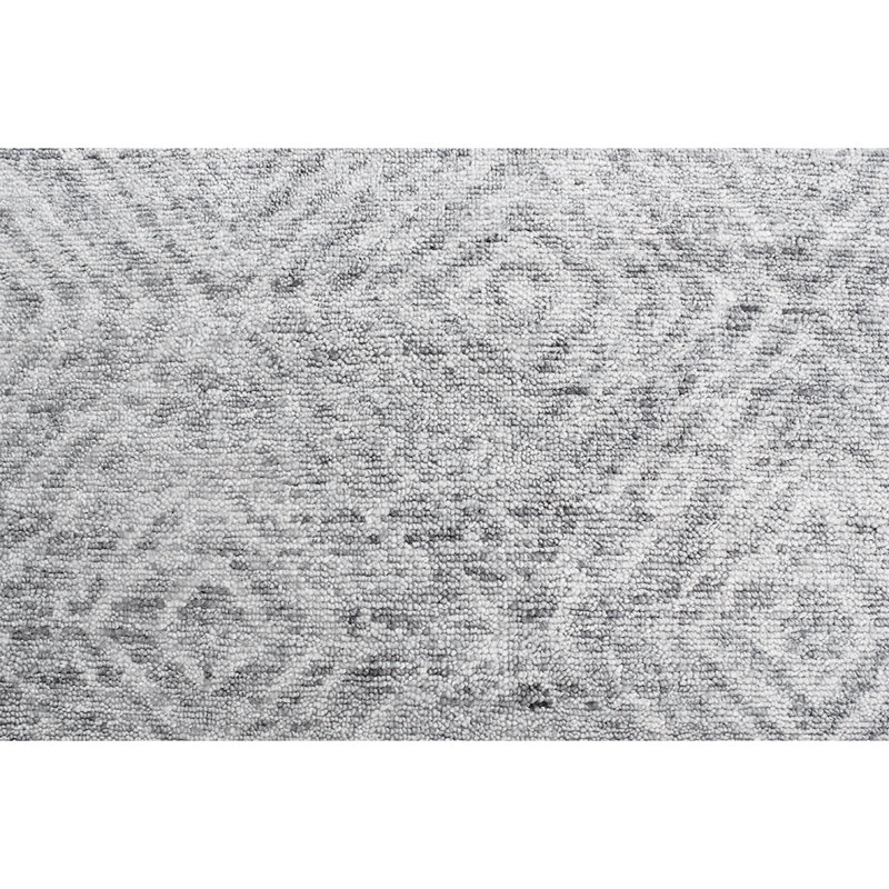 Hand Woven Wool Geometric Area Rug, Rectangle 8'9" x 11'9"
