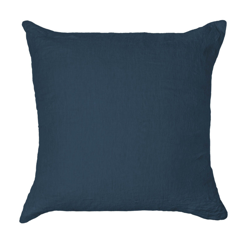 BOKSER HOME 100% French Linen 26" x 26" Euro Sham