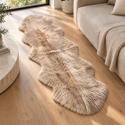 Wiltz Sheepskin Animal Print Indoor Rug