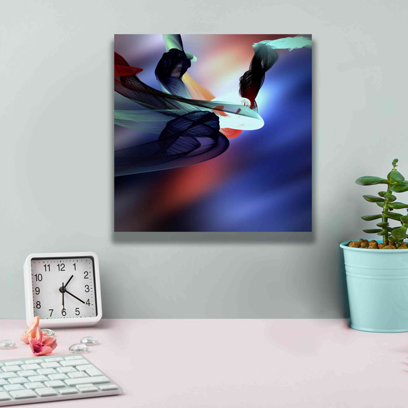 «Color In The Lines 20» par Irena Orlov, estampe numérique sur toile, 37 po x 37 po, H 12 po x l 12 po x P 0,75 po