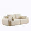 Canapé moderne en mousse à mémoire de forme compressée, grand canapé modulaire à 2 places pour le salon, canapé modulaire Cloud pour animaux de compagnie, tissu en velours côtelé, causeuse très profonde, sans assemblage avec coussins-1987325175