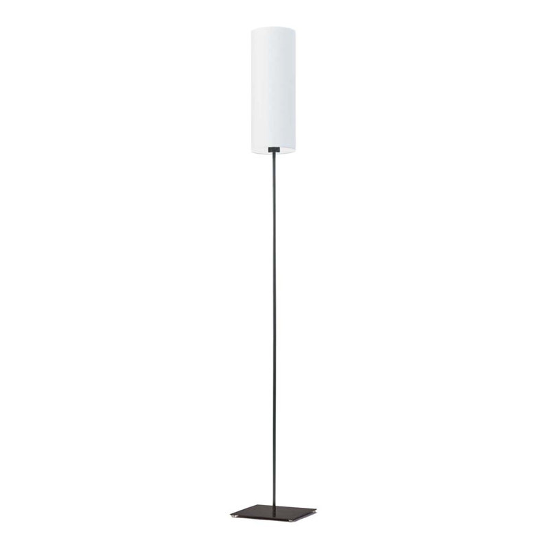 Florencja 165cm Traditional Floor Lamp, White, Black
