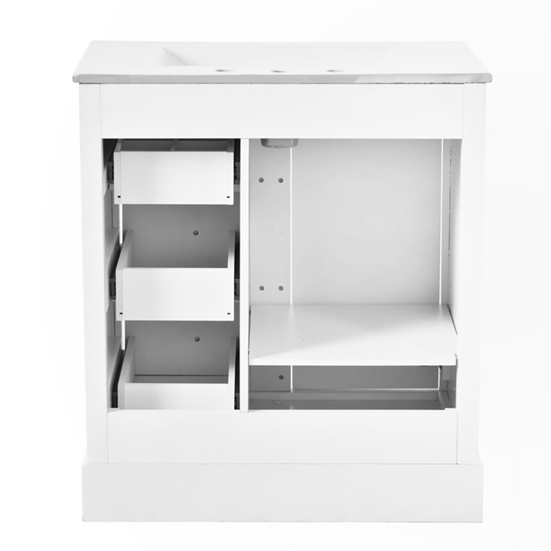 Armoire décorative, Blanc