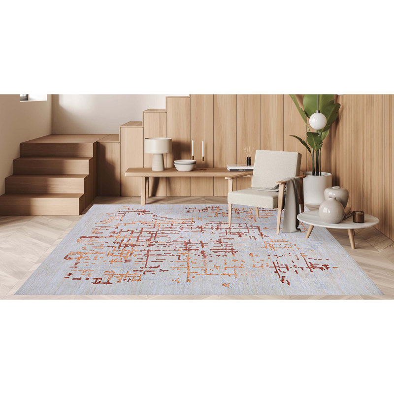 Abstract Area Rug, Rectangle 3' x 5'1"