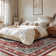 Fillender Large Oriental Floral Living Room Rug Washable Bedroom Rug Non-Slip Colorful Vintage Accent Floor Carpet For Home Decor