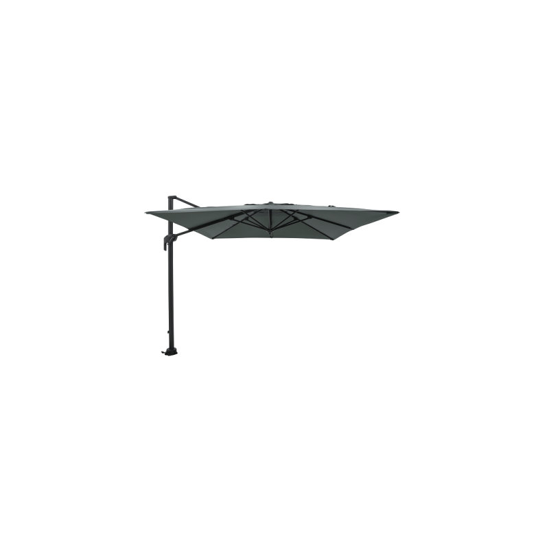 Fareham Tilt Cantilever Parasol, 270" H x 250" W x 250" D, Dark Grey